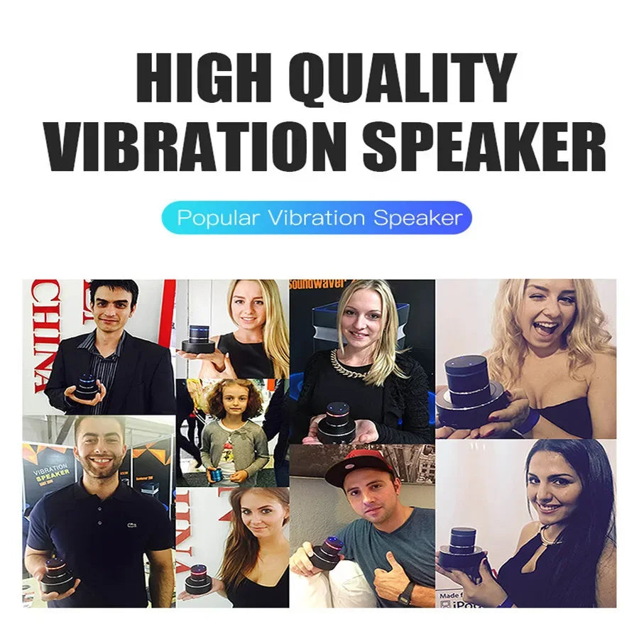 Adin Vibro Bluetooth Speaker with Vibration Effect Subwoofer - Home Smart Direct