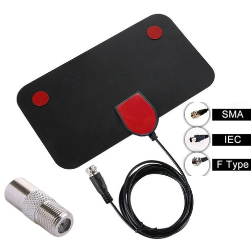 HD Indoor Amplified Digital TV Antenna Ultra HDTV VHF UHF with Amplifier
