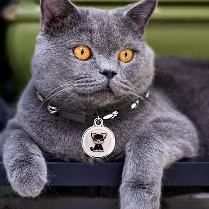 GPS Tracker Collar for Cats and Dogs Waterproof Smart Locator
