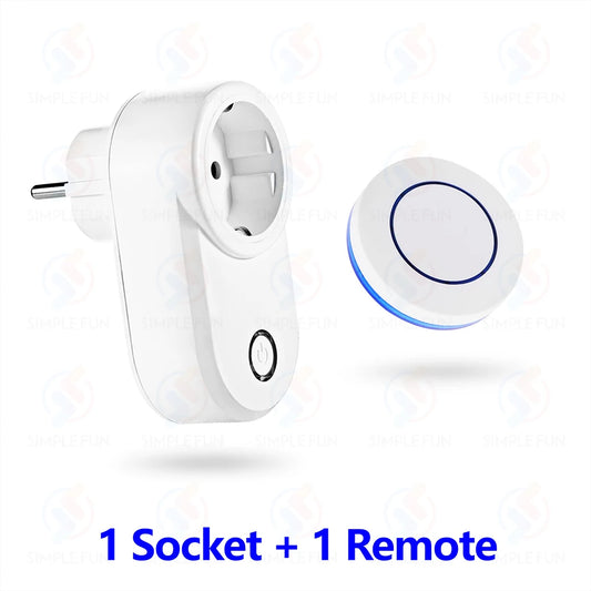 Remote Control Socket Plug Smart Outlet for Home Appliances - Home Smart Direct