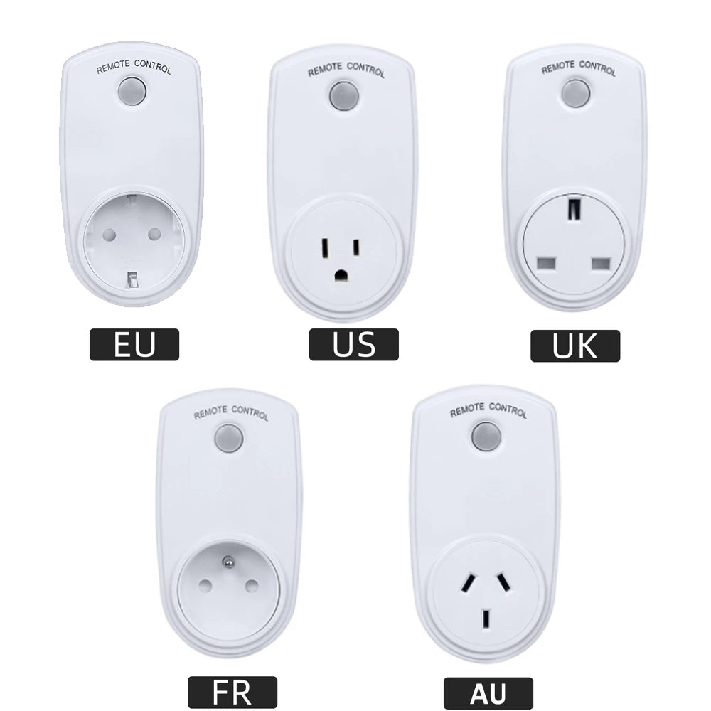 Wireless Smart Remote Control Socket Plug Power Outlet - Home Smart Direct