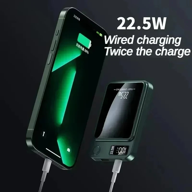 Magnetic Wireless Power Bank Portable Battery Pack - Home Smart Direct