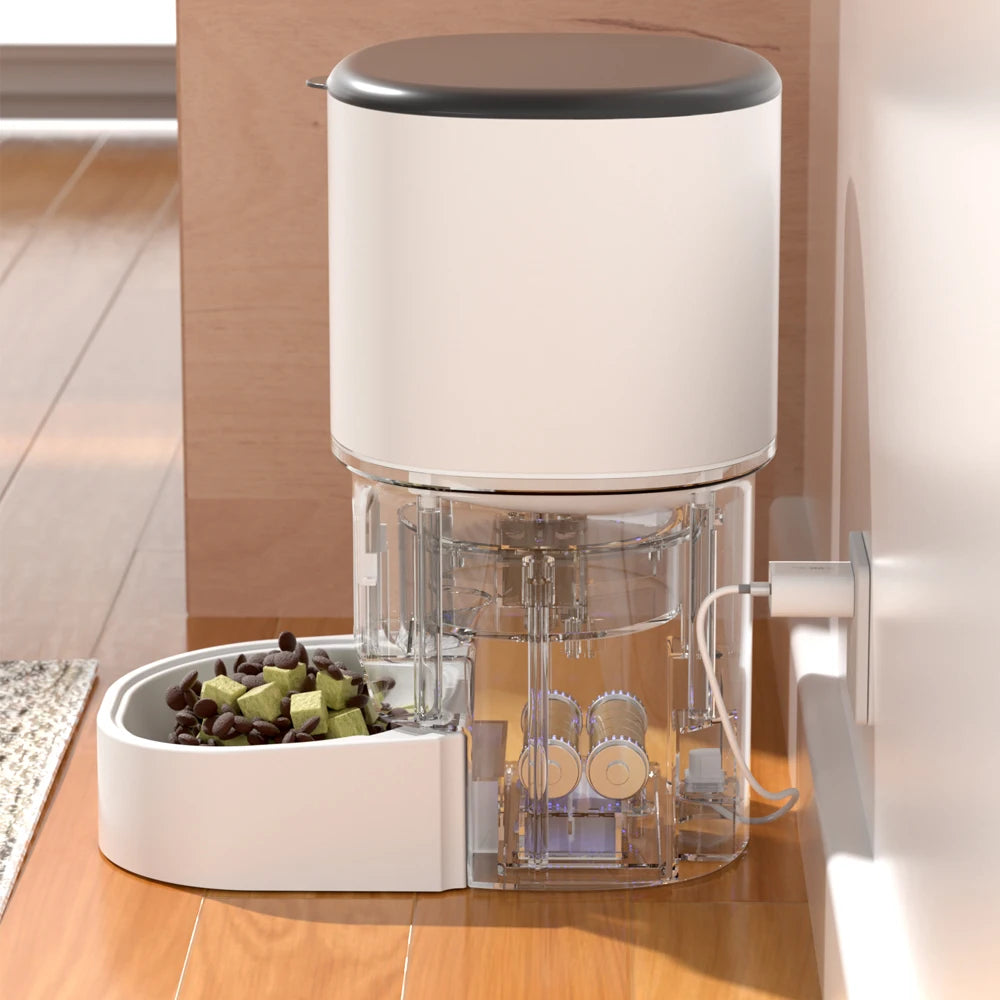 WiFi Automatic Cat Feeder Intelligent Pet Food Dispenser
