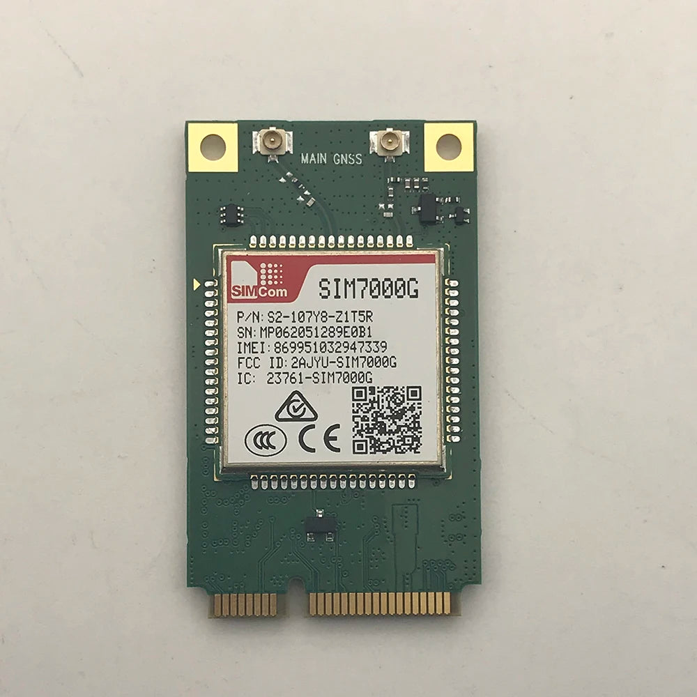 SIM7000G MINI PCIe LTE CAT-M1 Global Band Modem Module