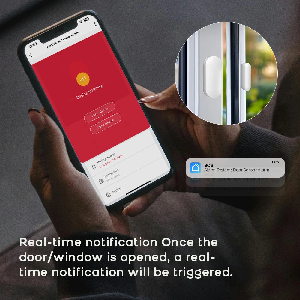 PGST WiFi 2G GSM Home Alarm System Tuya Security Protection Alarm Security System Kit Smart Life Automation Motion Door Sensor - Home Smart Direct