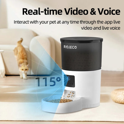 Automatic Cat Feeder with Camera and Remote Control