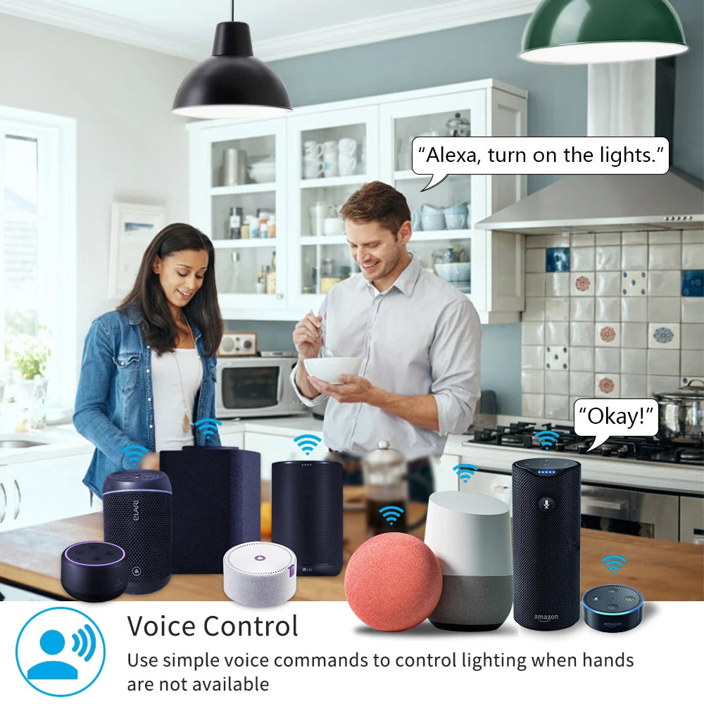 LoraTap Tuya Smart Life ZigBee WiFi Light Switch Module Dimmer Energy Monitor App Remote Control Alexa Google Home Voice Control - Home Smart Direct