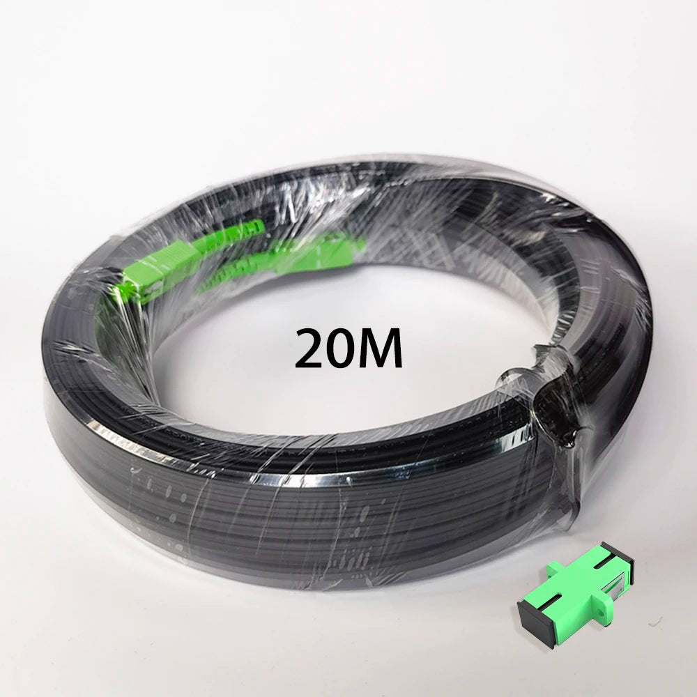 Outdoor SC APC Fiber Drop Cable for FTTH Systems - Home Smart Direct