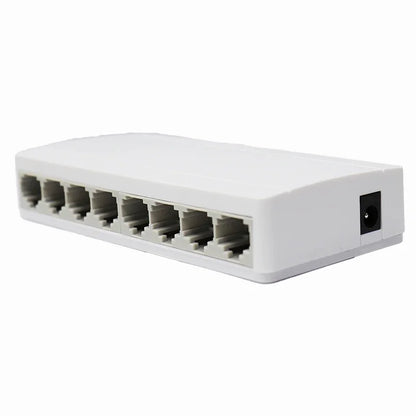 Eight Port Gigabit Ethernet Desktop Network Hub