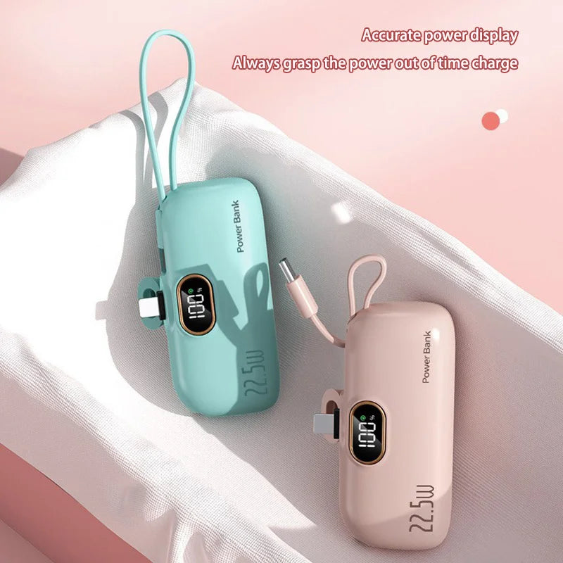 Mini Portable Power Bank Fast Charging External Battery - Home Smart Direct