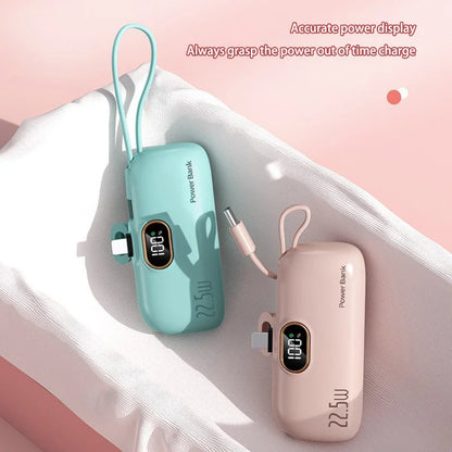 Mini Portable Power Bank Fast Charging External Battery - Home Smart Direct