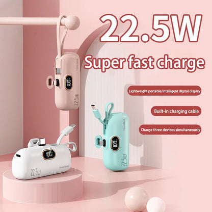 Mini Portable Power Bank Fast Charging External Battery - Home Smart Direct
