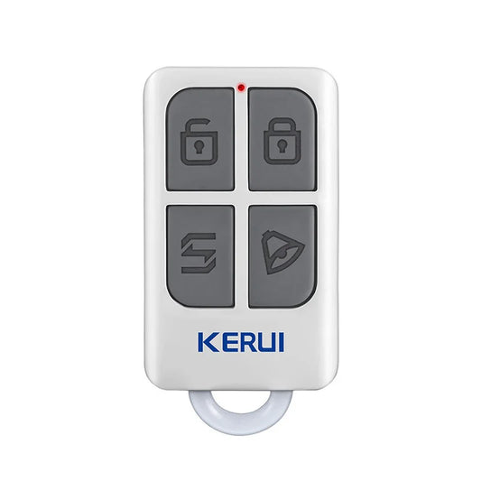 KERUI RC531 Wireless Remote Control 4 Buttons For KERUI GSM PSTN Home Alarm System Portable Key Fobs - Home Smart Direct