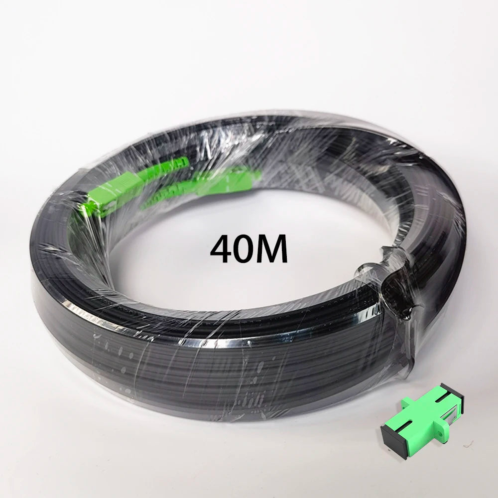 Outdoor SC APC Fiber Drop Cable for FTTH Systems - Home Smart Direct