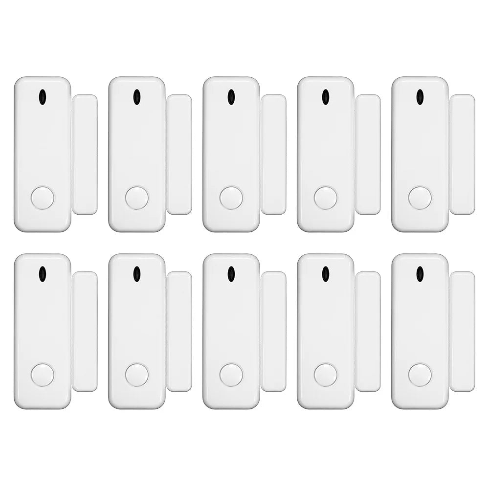 D10 Window Door Sensor Alarm 433MHz Wireless Magnet Sensor Detector Burglar An-theft For G20 G30 Home Security Alarm System - Home Smart Direct