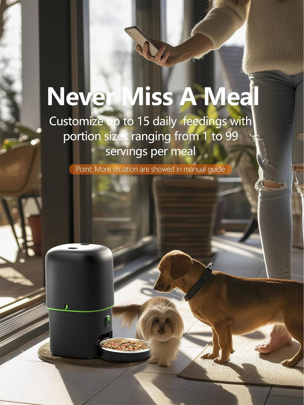 Automatic Cat Feeder with Camera and App Control