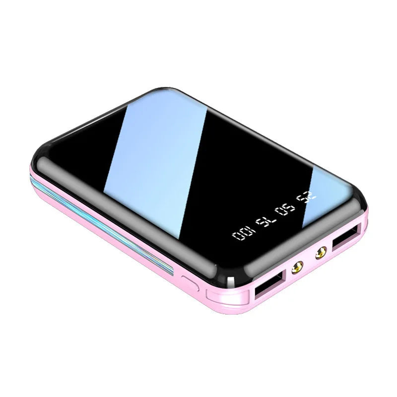 Mini Portable Power Bank with LED Display External Battery - Home Smart Direct