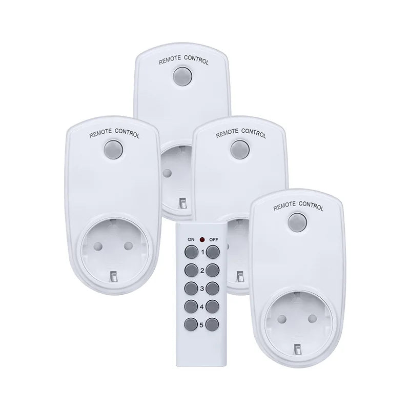 Wireless Smart Remote Control Socket Plug Power Outlet - Home Smart Direct