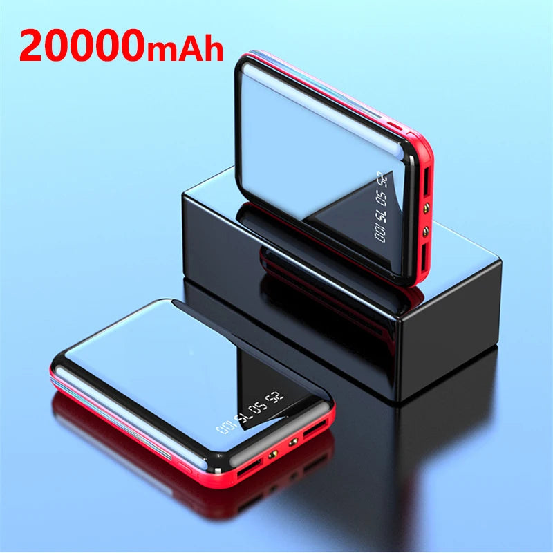Mini Portable Power Bank with LED Display External Battery - Home Smart Direct