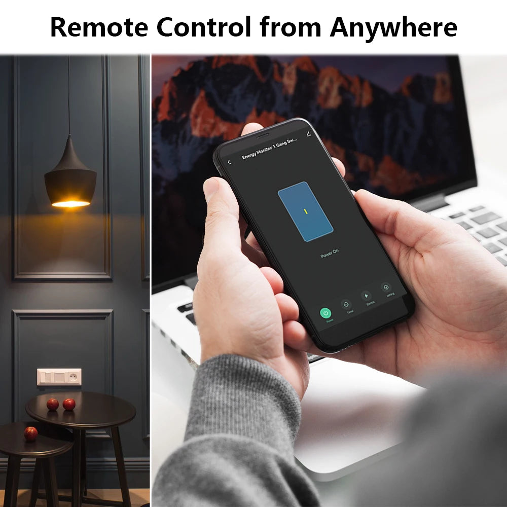 LoraTap Tuya Smart Life ZigBee WiFi Light Switch Module Dimmer Energy Monitor App Remote Control Alexa Google Home Voice Control - Home Smart Direct
