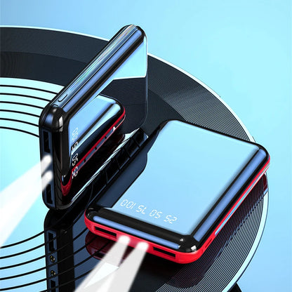 Mini Portable Power Bank with LED Display External Battery - Home Smart Direct