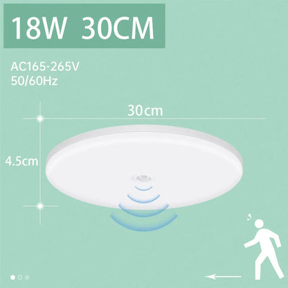 Motion Sensor LED Ceiling Light Waterproof Indoor Lamp - Home Smart Direct