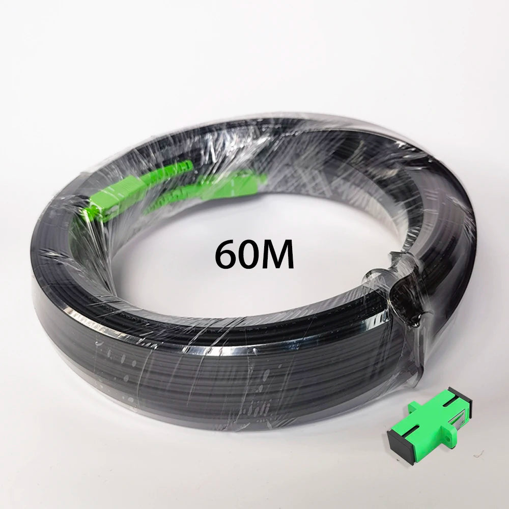 Outdoor SC APC Fiber Drop Cable for FTTH Systems - Home Smart Direct