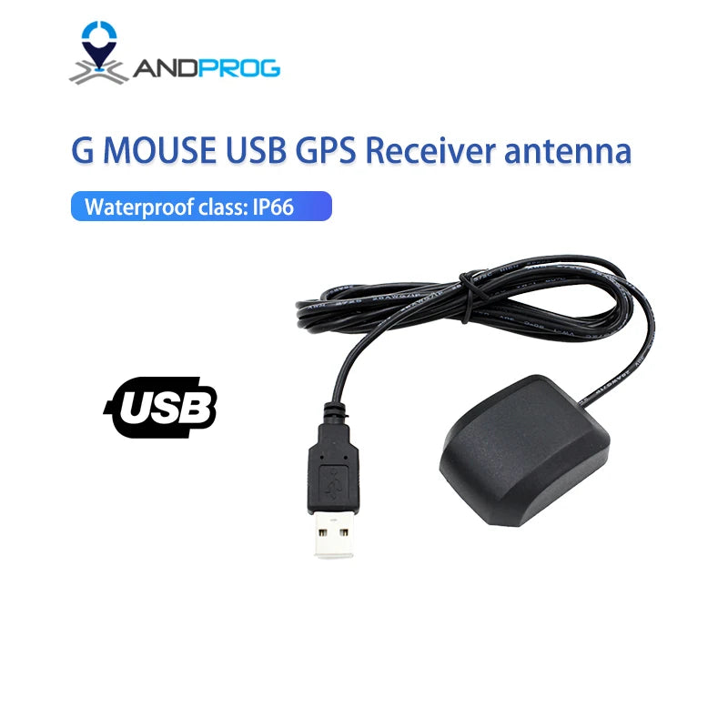 GPS Receiver Module with USB Interface and Built In Antenna