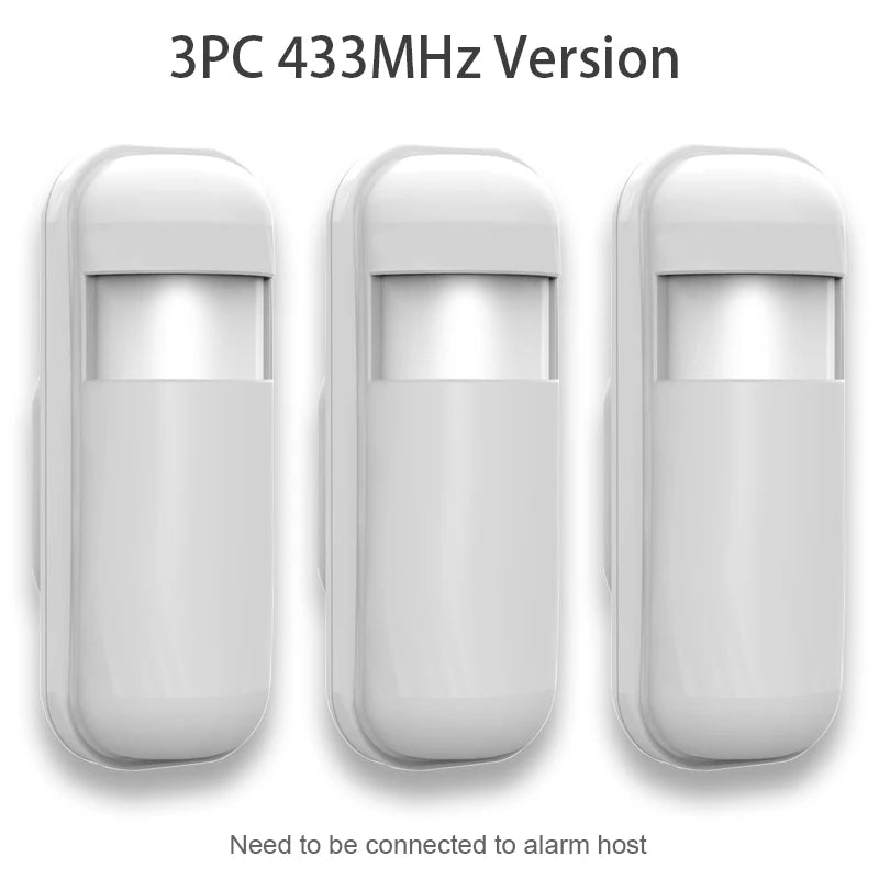 PGST Tuya ZigBee 433MHz Smart Life Home Security Protection PIR Infrared Motion Sensor Detector For House Alarm Security System - Home Smart Direct
