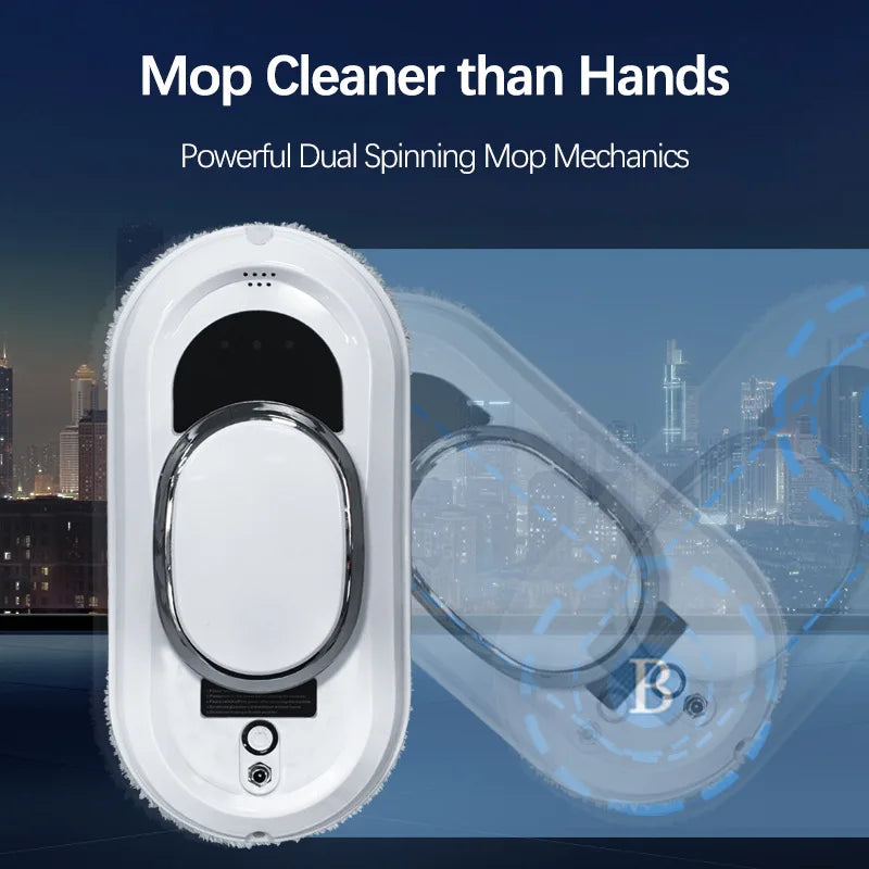 Intelligent Window Cleaning Robot with Remote Control