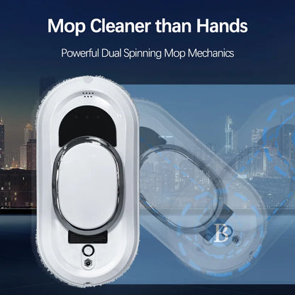 Intelligent Window Cleaning Robot with Remote Control