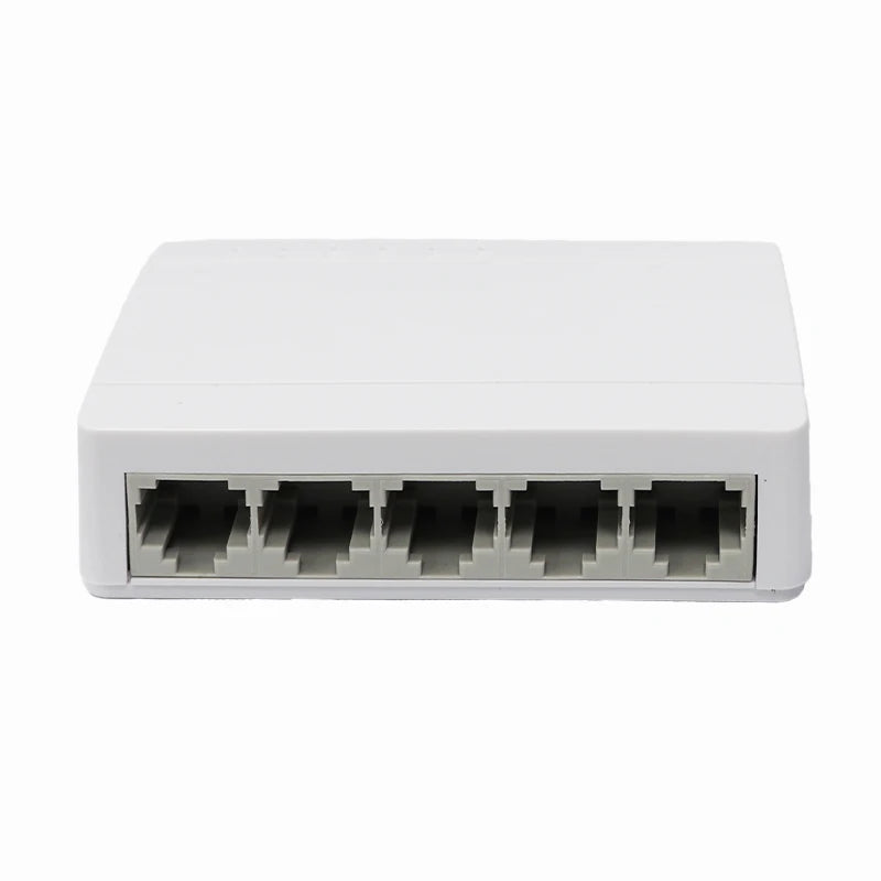 Five Port Gigabit Network Switch Plug and Play Hub