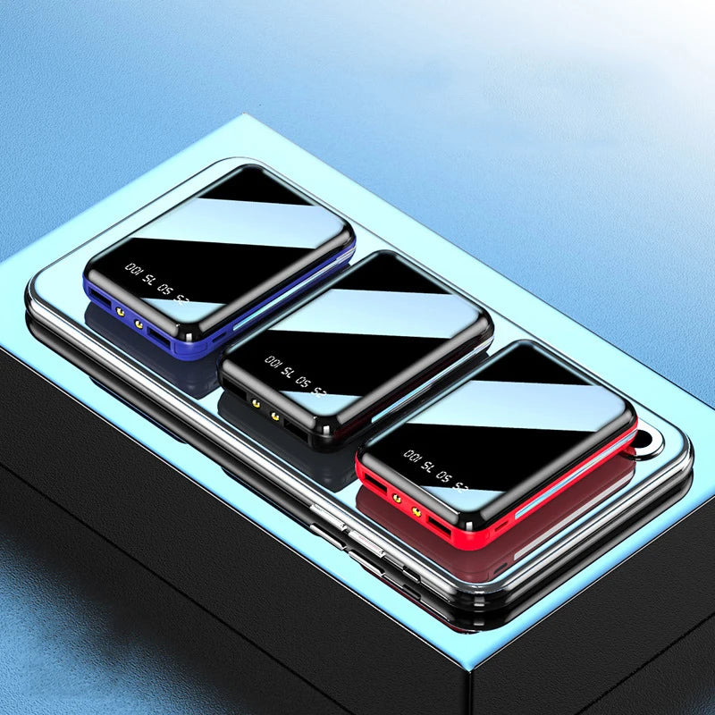 Mini Portable Power Bank with LED Display External Battery - Home Smart Direct