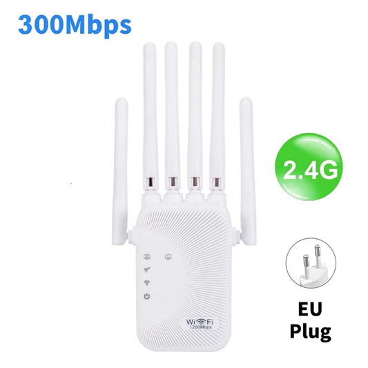 1200Mbps Dual Band WiFi Amplifier Wireless Network Extender Signal Booster