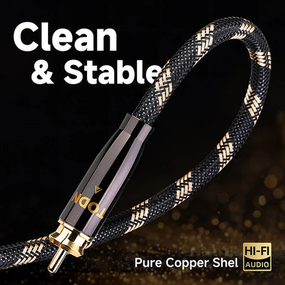 High End OCC Digital Coaxial RCA Audio Cable - Home Smart Direct