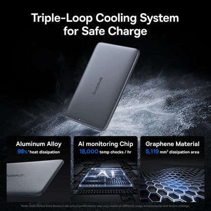 Magnetic Wireless Power Bank Slim Portable Charger - Home Smart Direct