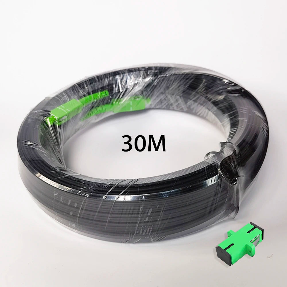 Outdoor SC APC Fiber Drop Cable for FTTH Systems - Home Smart Direct