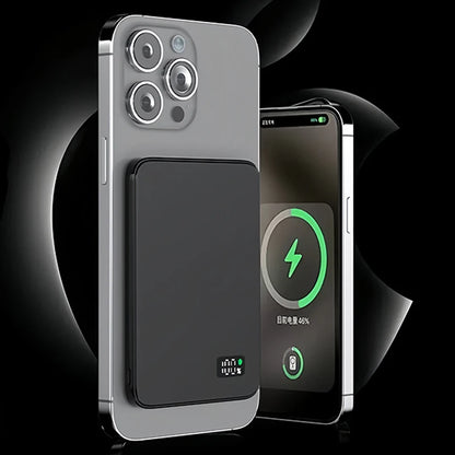 Ultra Thin Magnetic Wireless Power Bank Portable Charger - Home Smart Direct