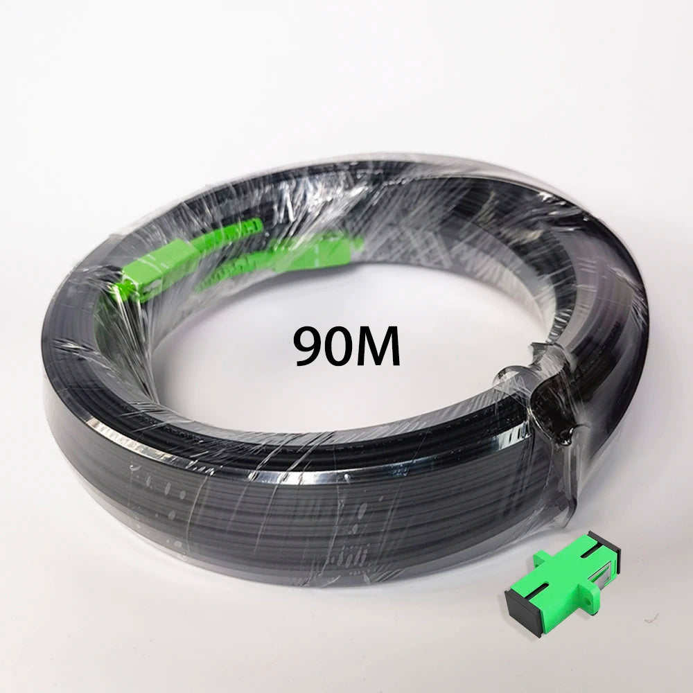 Outdoor SC APC Fiber Drop Cable for FTTH Systems - Home Smart Direct