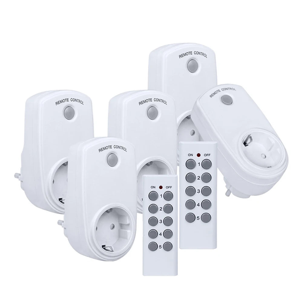 Wireless Smart Remote Control Socket Plug Power Outlet - Home Smart Direct