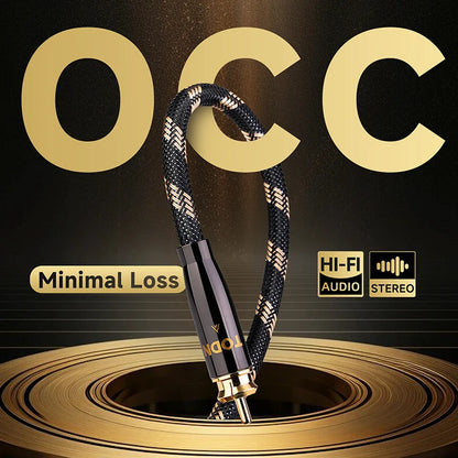 High End OCC Digital Coaxial RCA Audio Cable - Home Smart Direct