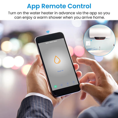 Smart WiFi Boiler Heater Switch with Timer Control - Home Smart Direct