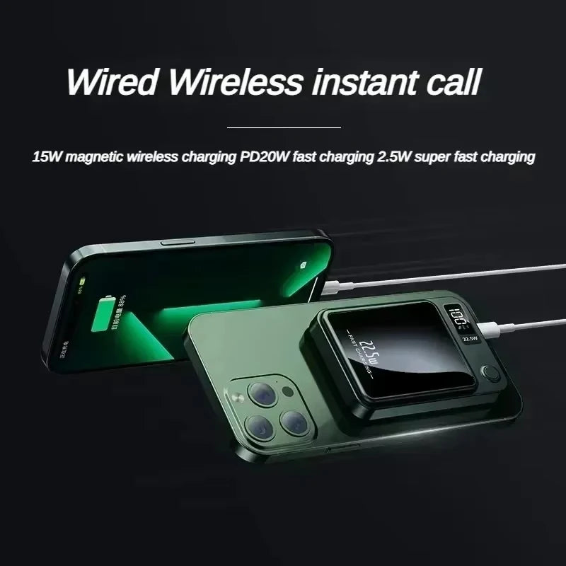 Magnetic Wireless Power Bank Portable Battery Pack - Home Smart Direct