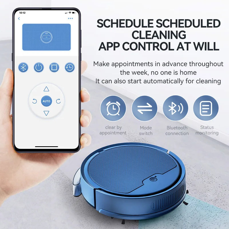 3 in 1 Smart Sweeping and Vacuuming Robot Cleaner - Home Smart Direct