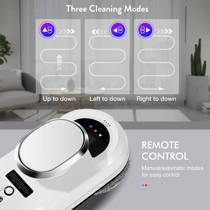 Intelligent Window Cleaning Robot with Remote Control