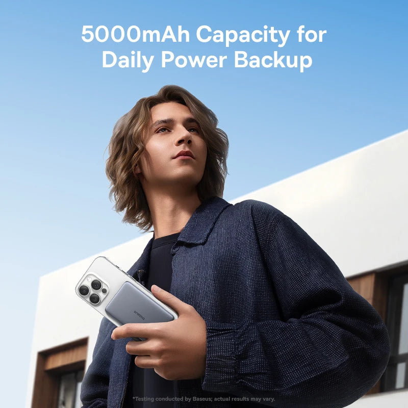 Magnetic Wireless Power Bank Slim Portable Charger - Home Smart Direct