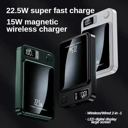 Magnetic Wireless Power Bank Portable Battery Pack - Home Smart Direct