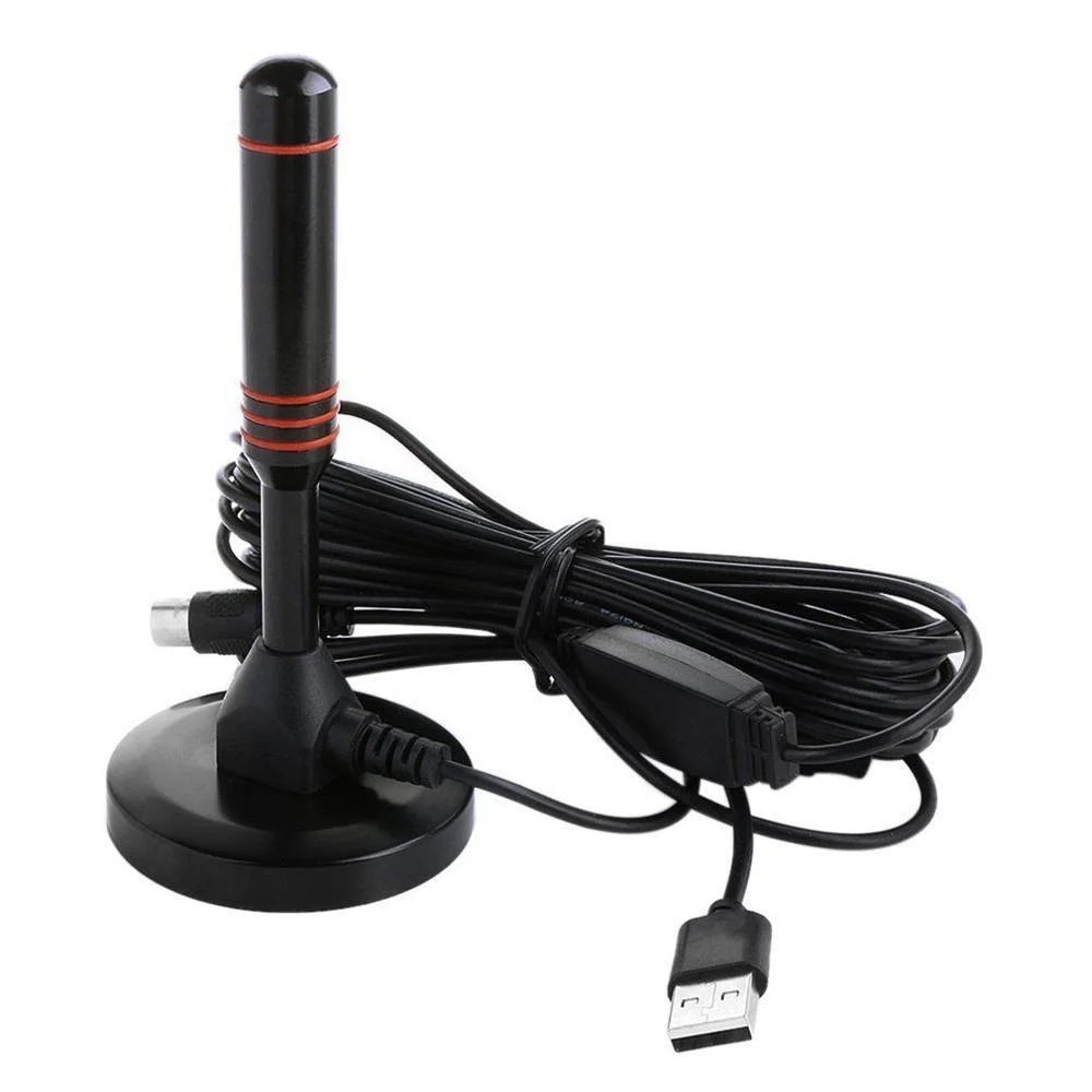 HD Indoor Amplified Digital TV Antenna Ultra HDTV VHF UHF with Amplifier