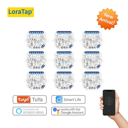 Smart Curtain Module Switch with WiFi Remote Control - Home Smart Direct