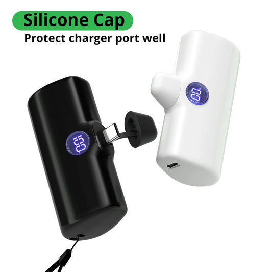 Compact Fast Charging Portable Power Bank with LED Display - Home Smart Direct